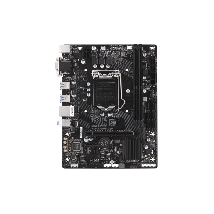 Gigabyte GA B250M D2V Motherboard