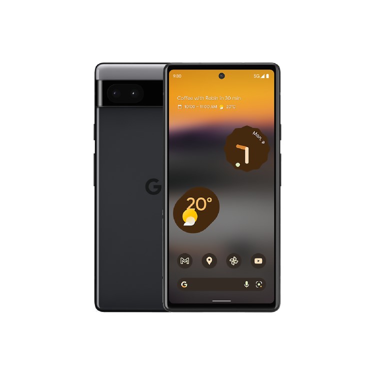 GRADE A2 - Google Pixel 6a Charcoal 6.1" 128GB 5G Unlocked & SIM Free Smartphone