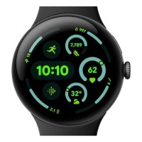 Google Pixel Watch 3 Black with Obsidian Band 45mm Wi-Fi Smartwatch