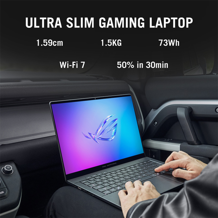 ASUS ROG Zephyrus G14 (2025) AMD Ryzen 9 AI 32GB RAM 2TB SSD RTX 5080 14 Inch 120hz 3K Windows 11 Gaming Laptop