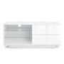 MDA Designs Gallus TV Cabinet in High Gloss White - up to 55 inch