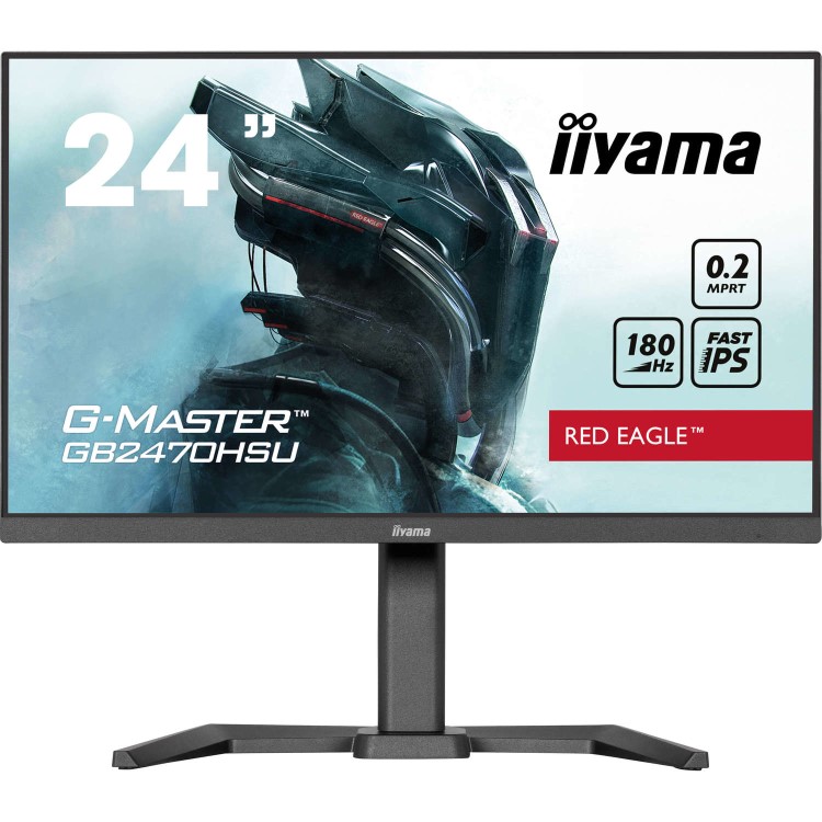 iiyama GB2470HSU G-Master 24" IPS Full HD 180Hz 0.2ms Gaming Monitor 