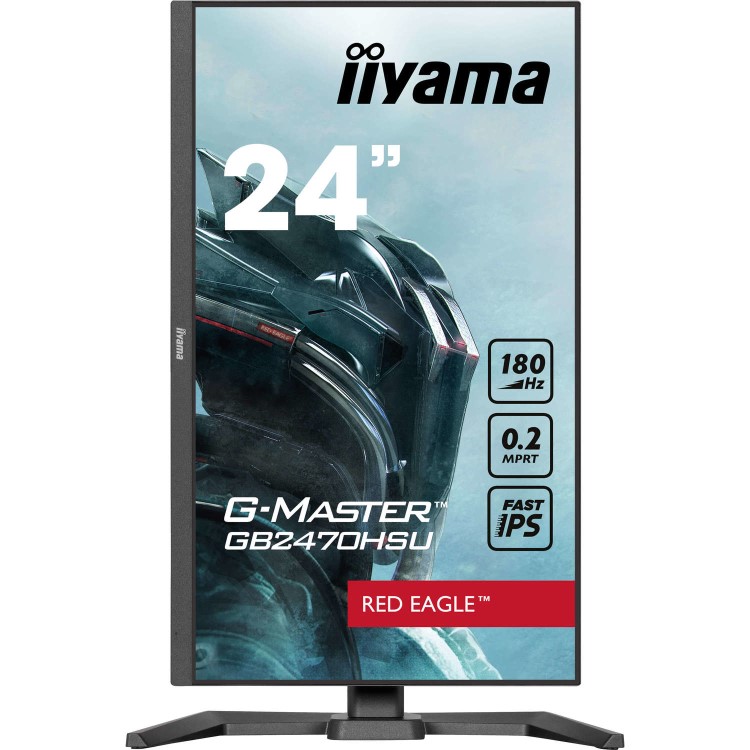 iiyama GB2470HSU G-Master 24" IPS Full HD 180Hz 0.2ms Gaming Monitor 