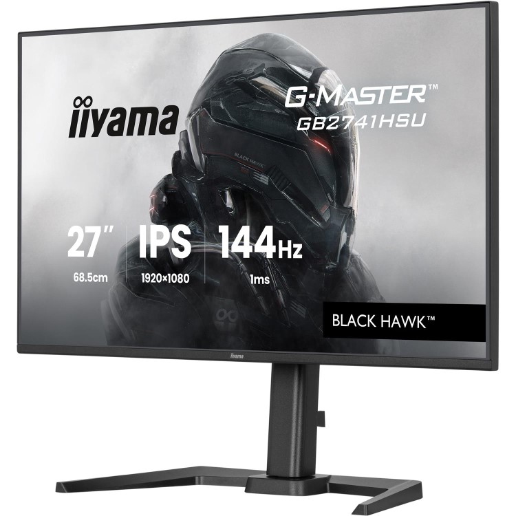 iiyama G-MASTER GB2741HSU 27" IPS Full HD 144Hz 1ms Gaming Monitor