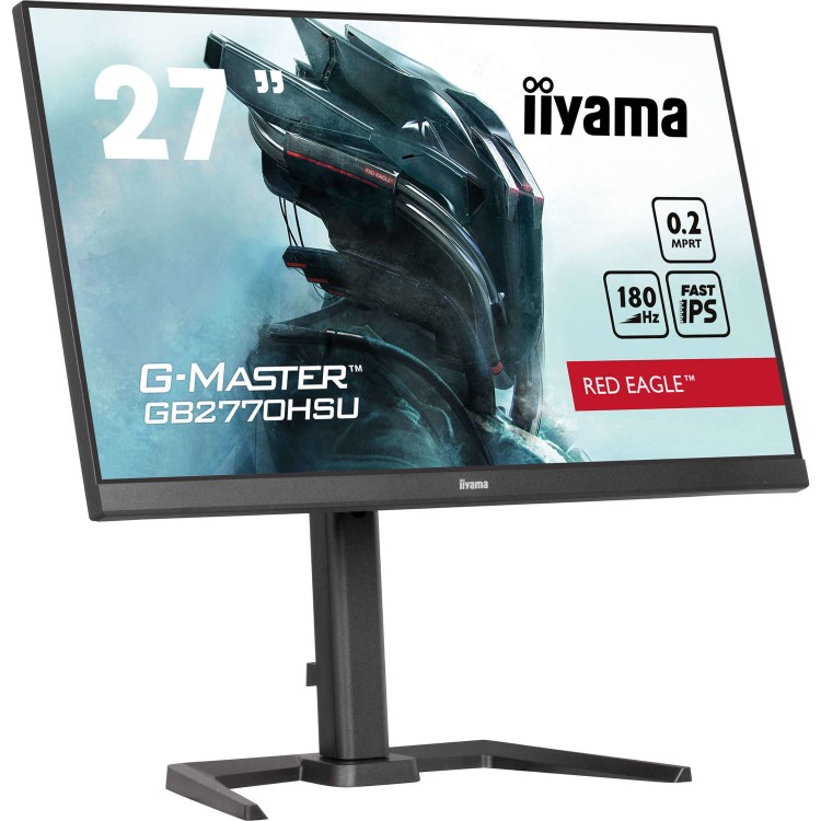 iiyama G-MASTER GB2770HSU 27" IPS Full HD 180Hz 0.2ms Gaming Monitor