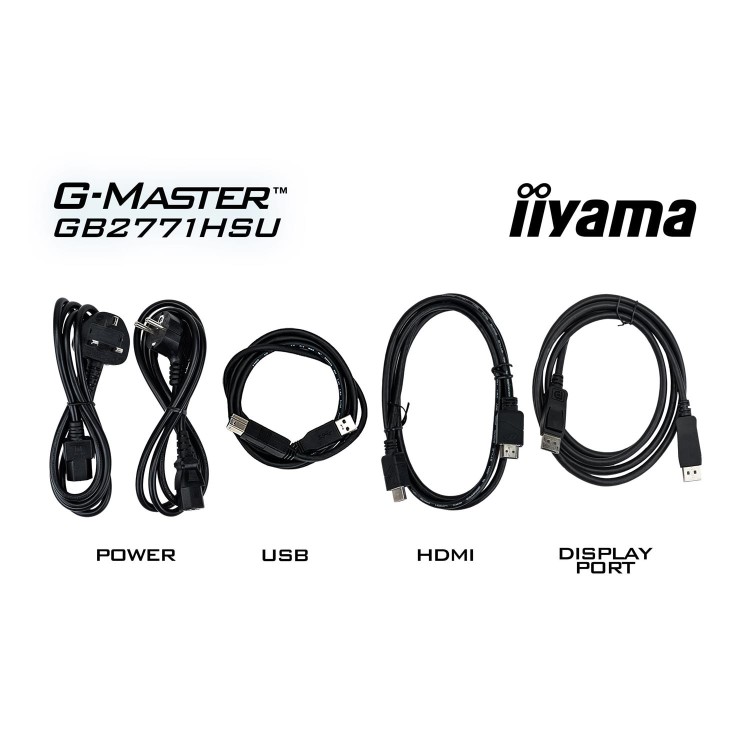iiyama G-MASTER GB2771HSU 27" IPS Full HD 240Hz 0.4ms Gaming Monitor