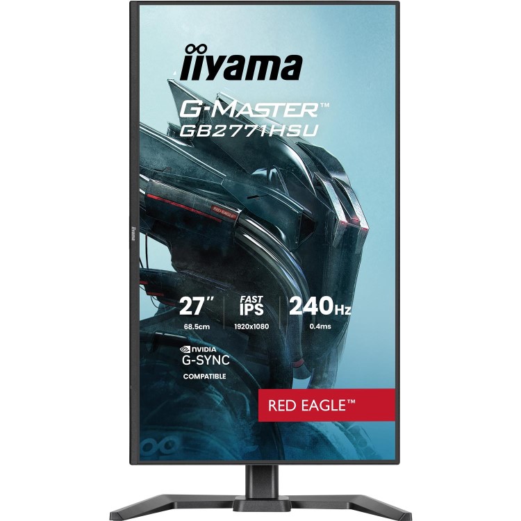iiyama G-MASTER GB2771HSU 27" IPS Full HD 240Hz 0.4ms Gaming Monitor
