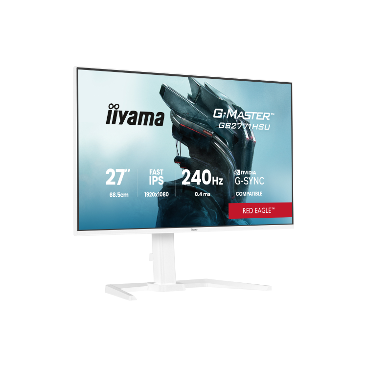 iiyama G-MASTER GB2771HSU 27" Fast IPS Full HD 240Hz 0.4ms Gaming Monitor