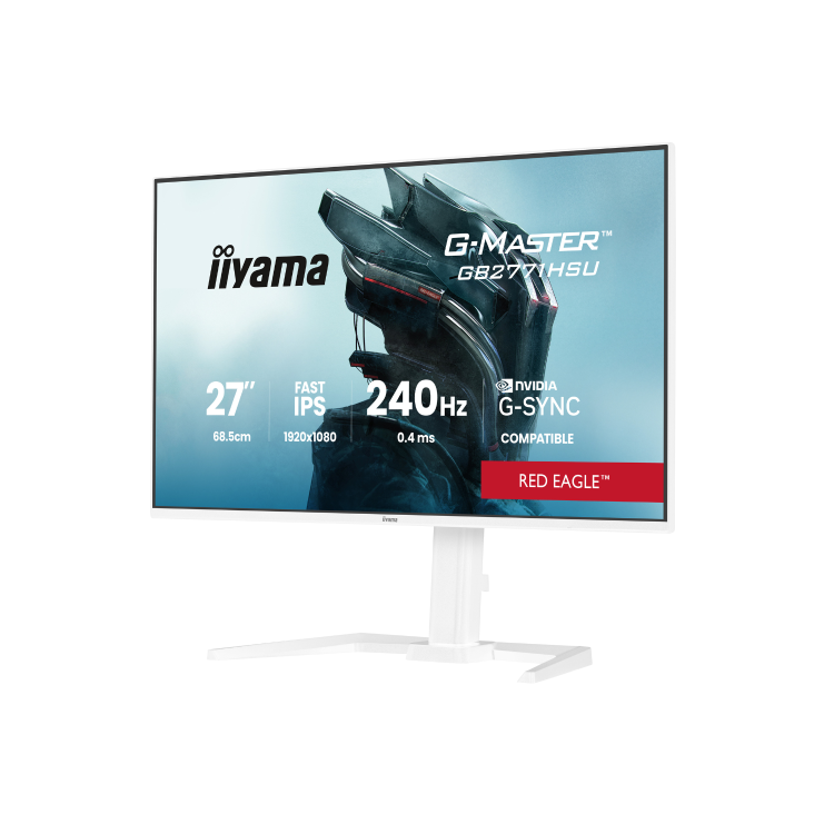 iiyama G-MASTER GB2771HSU 27" Fast IPS Full HD 240Hz 0.4ms Gaming Monitor