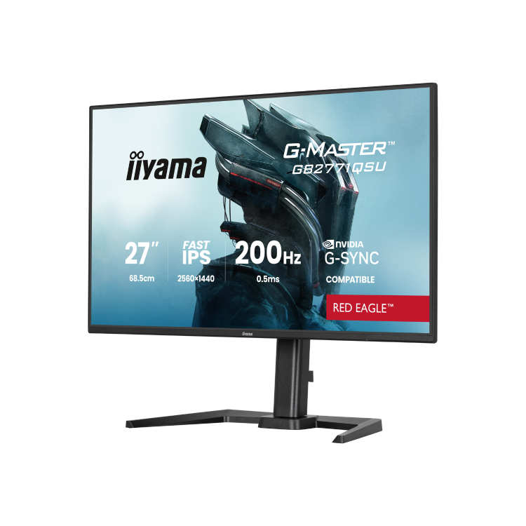 iiyama G-MASTER GB2771QSU 27" IPS WQHD 200Hz 0.5ms Gaming Monitor