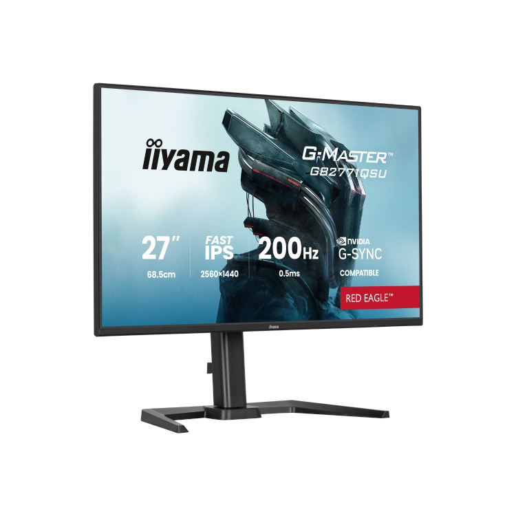 iiyama G-MASTER GB2771QSU 27" IPS WQHD 200Hz 0.5ms Gaming Monitor