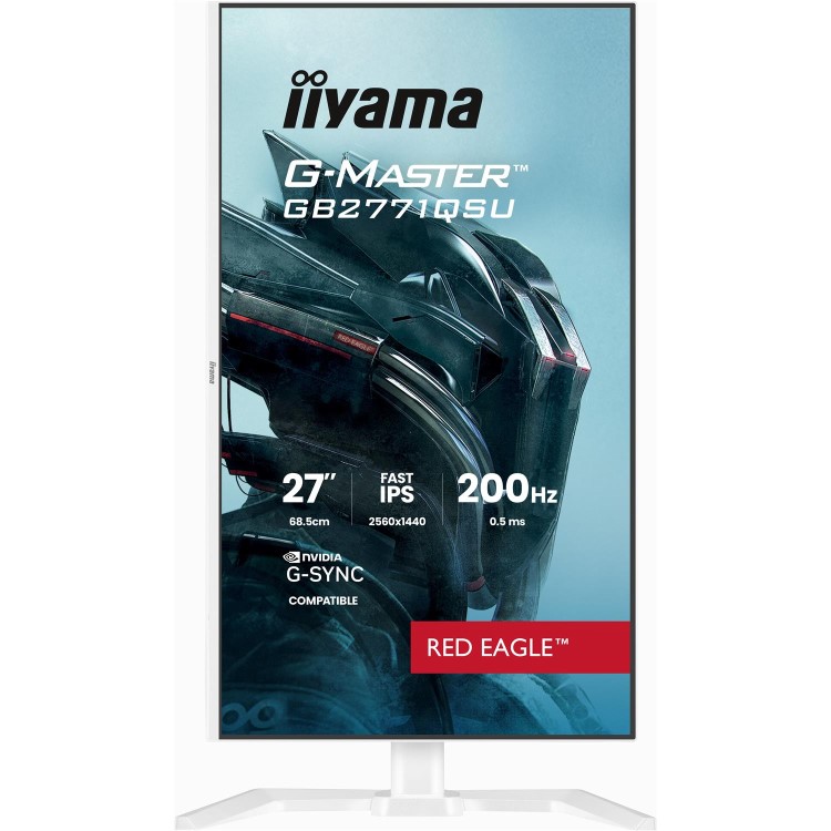 iiyama G-MASTER GB2771QSU-W1 27" IPS WQHD 200Hz 0.5ms Gaming Monitor