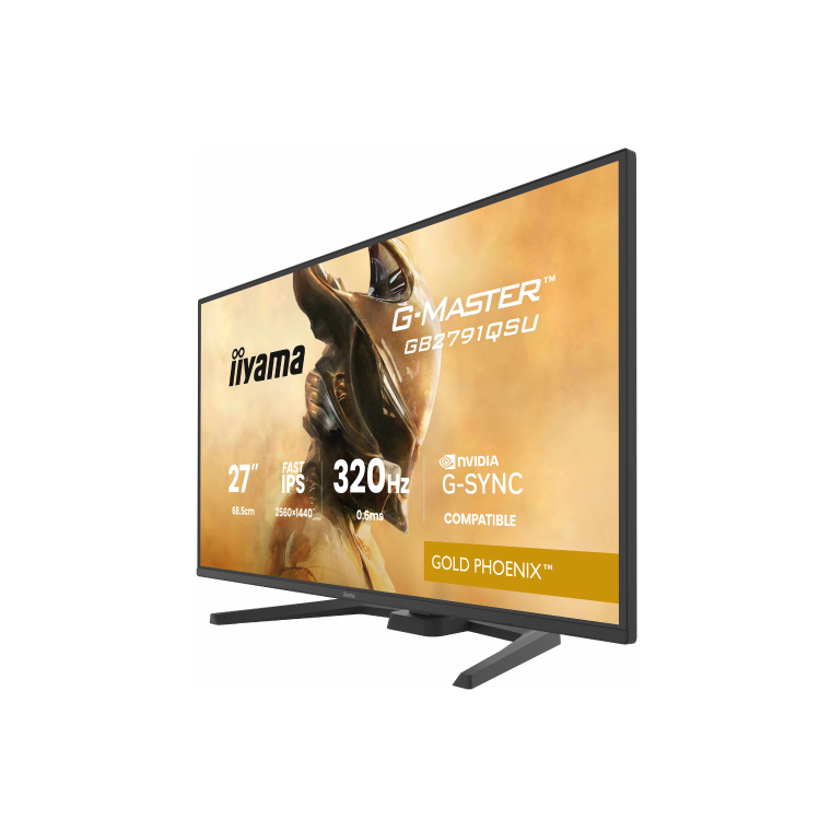 iiyama G-MASTER GB2791QSU 27" Fast IPS QHD 320Hz 0.6ms Gaming Monitor
