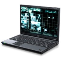HP Compaq Mobile Workstation 8710w - Core 2 Duo T7700 2.4 GHz - 17 Inch  TFT