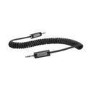 Griffin Auxiliary Audio Cable - Coiled - Black