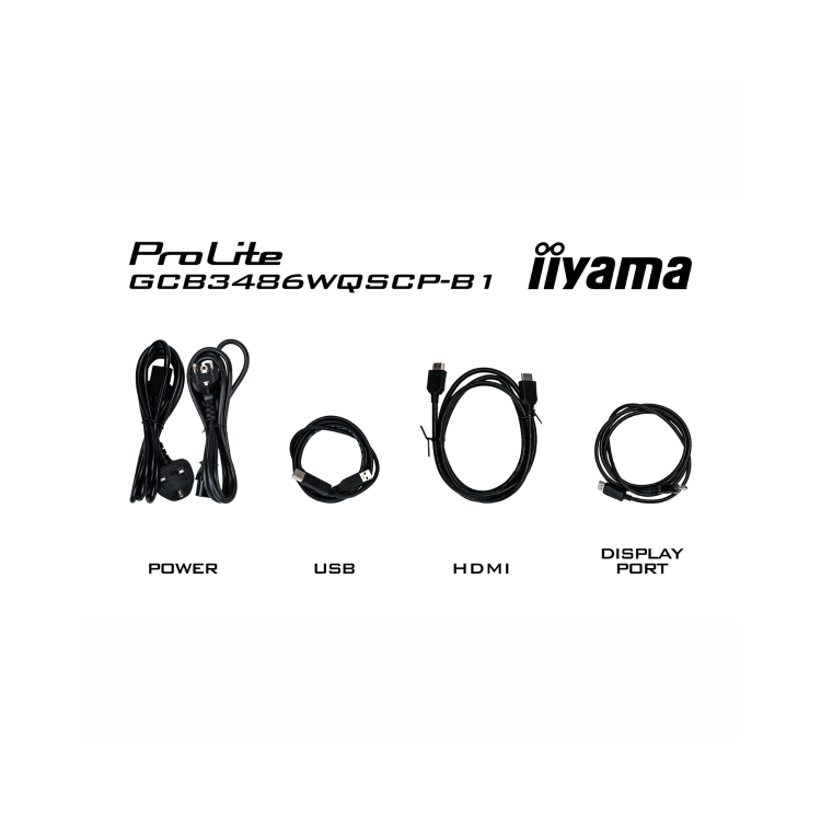 iiyama G-Master GCB3486WQSCP 34" VA UltraWide QHD 240Hz 0.4ms USB-C KVM Curved Gaming Monitor