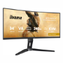iiyama G-Master GCB3486WQSCP 34" VA UltraWide QHD 240Hz 0.4ms USB-C KVM Curved Gaming Monitor