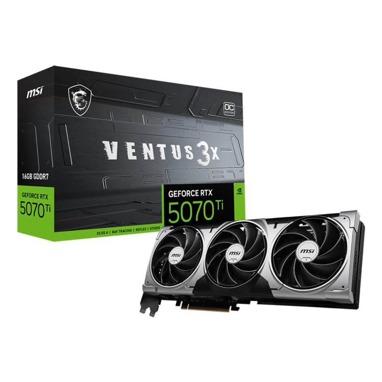 GeForce RTX 5070 Ti 16G VENTUS 3X OC