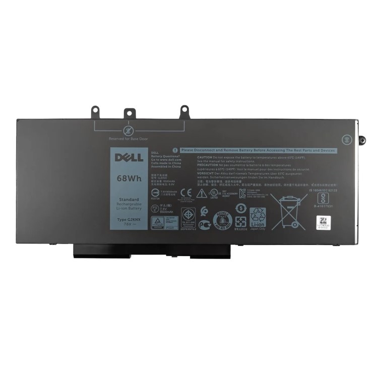 2-Power Laptop Battery Pack 7.6V 68Wh 8500mAh