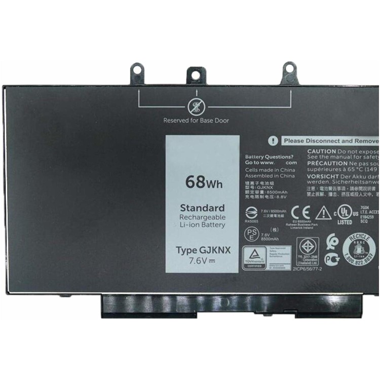 2-Power Laptop Battery Pack 7.6V 68Wh 8500mAh