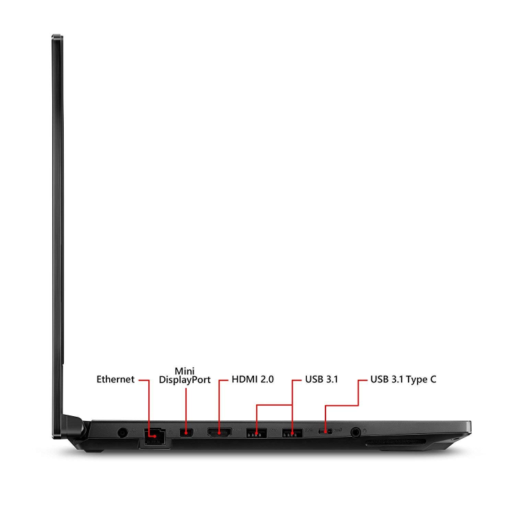 ASUS ROG Strix Scar II GL504GS-ES111T 15.6" Core i7-8750H 16GB 512GB GeForce GTX 1070 Windows 10 Gaming Laptop