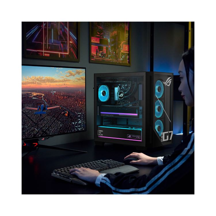 ASUS ROG G700 Tower AMD Ryzen 7 9800X3D 64GB RAM 2TB SSD RTX 5080 Windows 11 Gaming PC