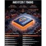 GMKTec NucBox K6 AMD Ryzen 7-7840HS 16GB RAM 1TB SSD Windows 11 Pro Desktop PC