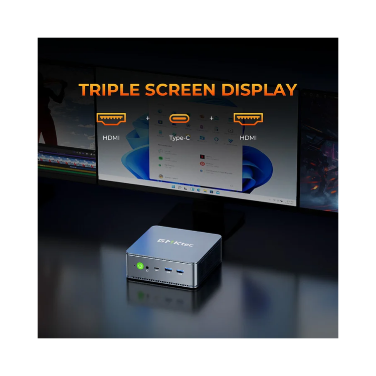 GMKTec NucBox M6 Ultra AMD Ryzen 5 7640HS 16GB RAM 1TB SSD Windows 11 Pro Mini PC