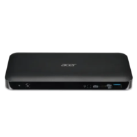 Acer USB TYPE-C DOCKING III UK Power Cord Black