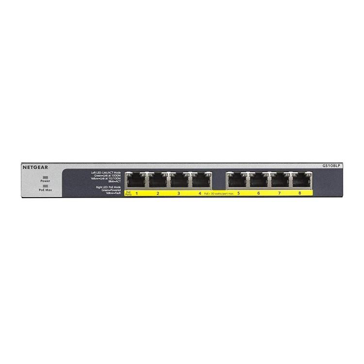 Netgear GS108LP 8 Port Unmanaged Switch