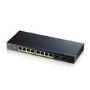 Zyxel GS1100-10HP 8-Port Unmanaged Desktop Gigabit PoE+ Switch