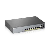 Zyxel GS1350-12HP 8-Port Gigabit Ethernet PoE L2 Desktop Managed Switch Zyxel GS1350-12HP 8-Port Gigabit Ethernet PoE L2 Desktop Managed Switch