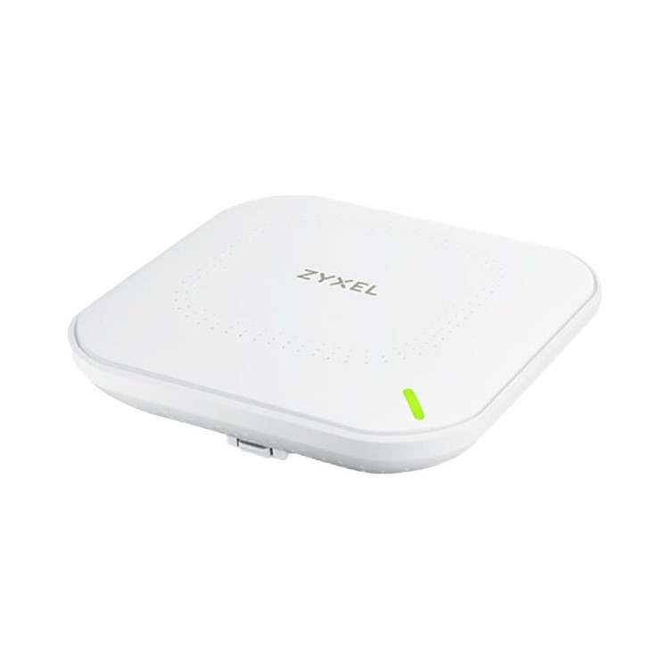 Zyxel GS1915-24EP 24-Port Smart Managed PoE+ Switch Bundle with NWA90AX WiFi 6 Dual-Radio PoE WAP White