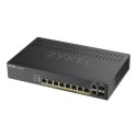 GS1920-8HPV2-GB0101F Zyxel GS1920-8HPv2 8-Port Smart Managed Wall-mountable Gigabit Switch