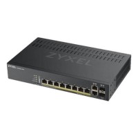 Zyxel GS1920-8HPv2 8-Port Smart Managed Wall-mountable Gigabit Switch Zyxel GS1920-8HPv2 8-Port Smart Managed Wall-mountable Gigabit Switch