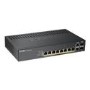 Zyxel GS1920-8HPv2 8-Port Smart Managed Wall-mountable Gigabit Switch