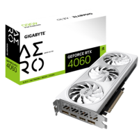 GIGABYTE NVIDIA GeForce RTX 4060 8GB 2550MHz AERO OC GDDR6 Graphics Card