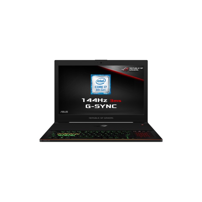 ASUS ROG Zephyrus GX501 Core i7-8750H 16GB 512GB SSD GeForce GTX 1080 15.6 Inch Gaming Laptop