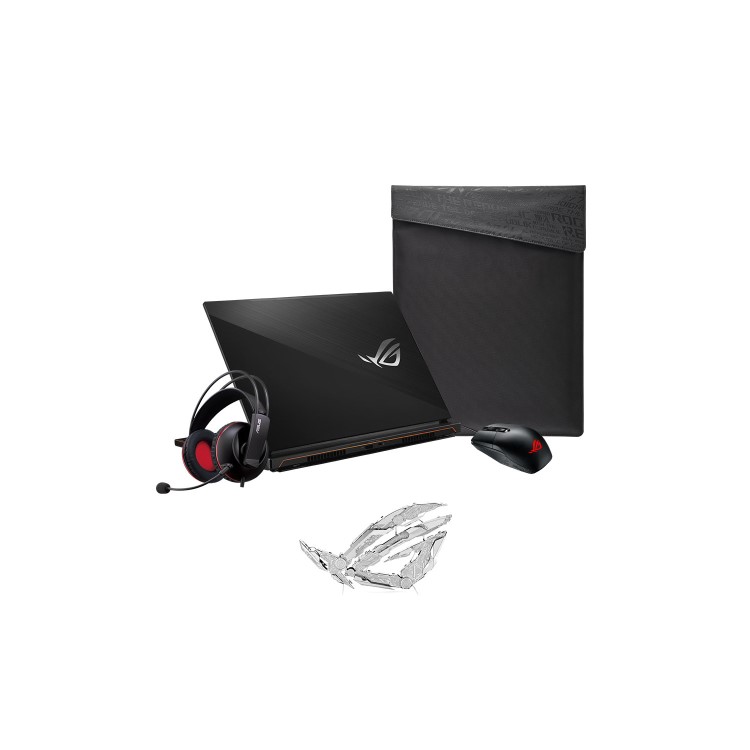 ASUS ROG Zephyrus S GX531GX-ES008R Core i7-8750H 16GB 512GB SSD GeForce RTX2080 8GB  15.6 Inch 144Hz Windows 10 Pro Gaming Laptop