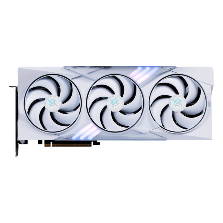 MSI GeForce RTX 5070 12G GAMING TRIO OC WHITE Graphics Card