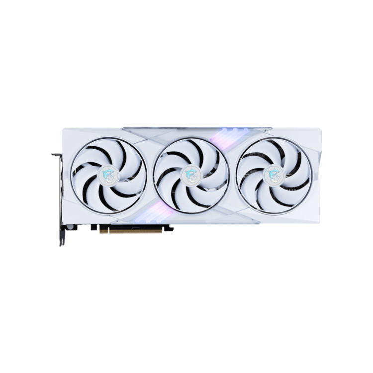 MSI NVIDIA GeForce RTX 5070 Ti 16GB GDDR7 Gaming Trio OC White Graphics Card