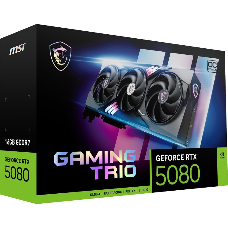 GeForce RTX 5080 16G GAMING TRIO OC