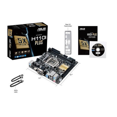 ASUS H110I Plus - Intel - Mini ITX - Socket 1151 - Motherboard