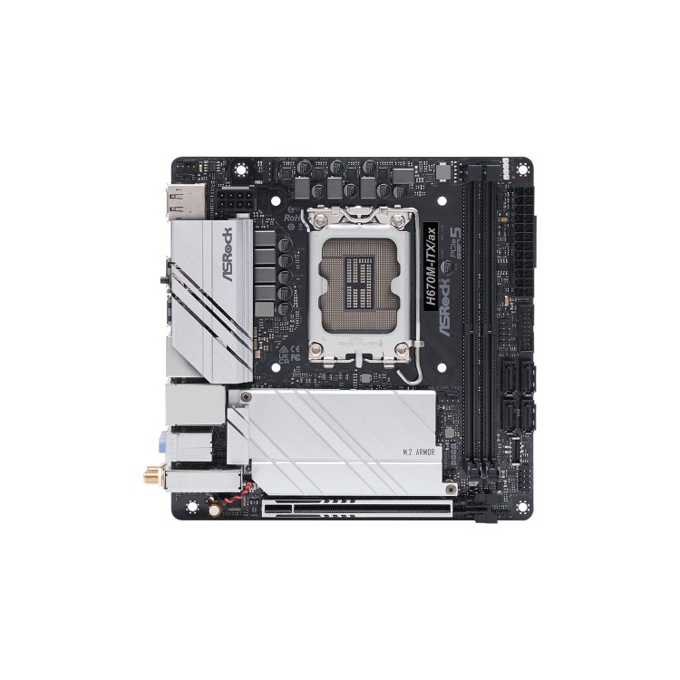 ASRock H670M-ITX AX Intel H670 LGA 1700 DDR4 Mini ATX Motherboard