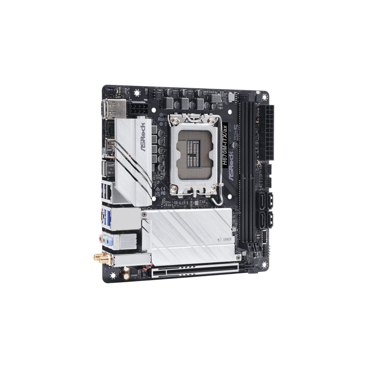 ASRock H670M-ITX AX Intel H670 LGA 1700 DDR4 Mini ATX Motherboard