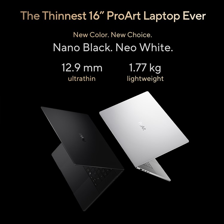 ASUS ProArt NVIDIA RTX Spark 128GB RAM 2TB SSD 120Hz 16 Inch Windows 11 Laptop