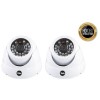 Yale HD 1080p Indoor Dome Analogue Camera with 30m Night Vision - 2 Pack