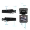 GRADE A1 - VIZ 720p HD car dashboard camera with  wide angle 2.5 Inch  colour screen