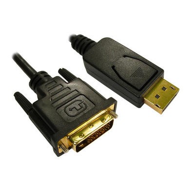 OEM 1mtr Display Port M to DVI-D M cable