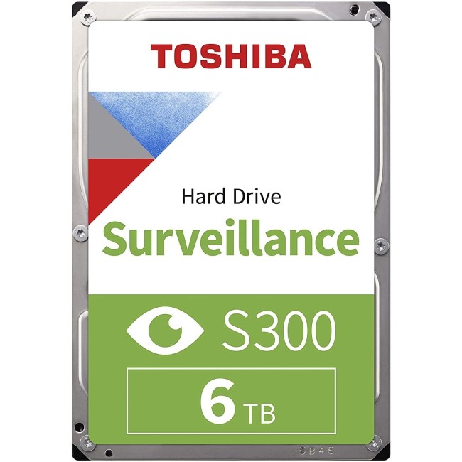 Toshiba S300 6TB 3.5" Surveillance Hard Drive Bulk
